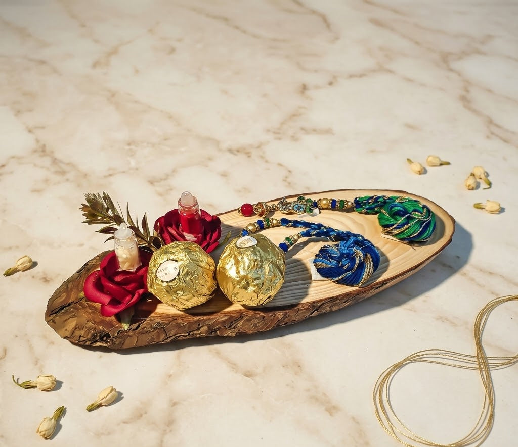 Bhaiya Bhabhi Rakhi Platter