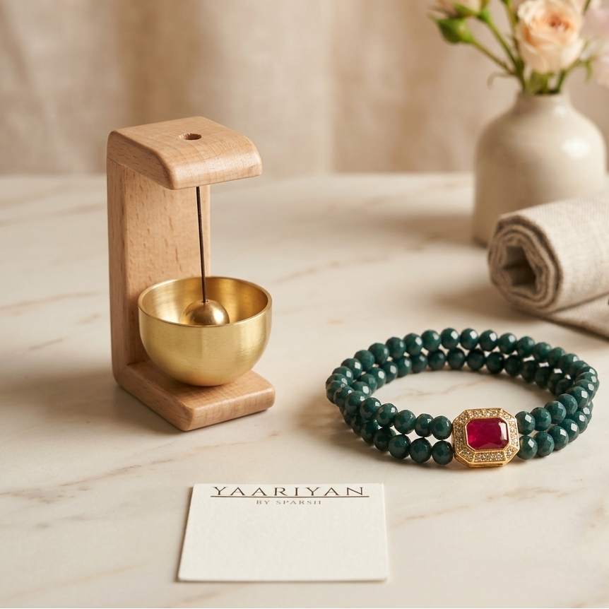 Gemstone Friendship Band & Gift Set