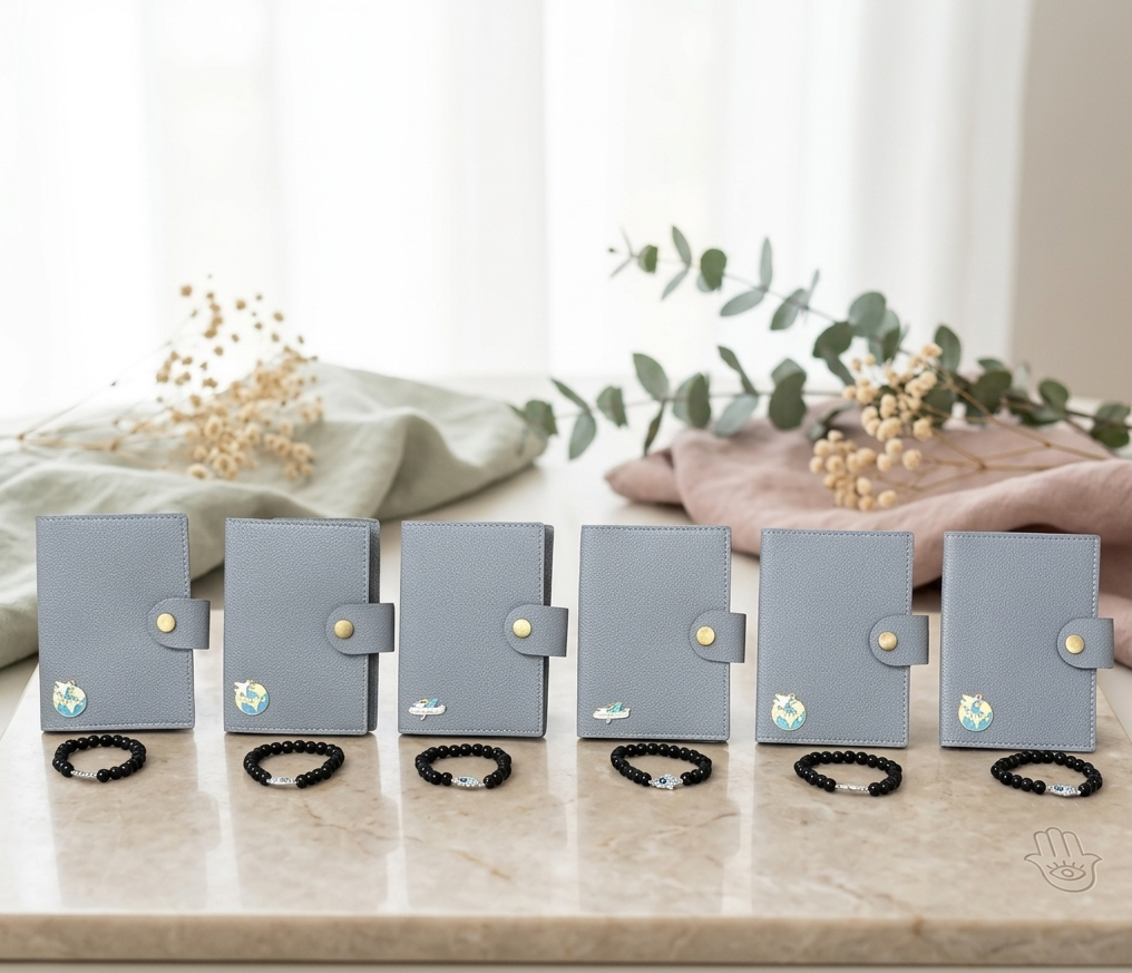 Friendship Band & Passport Cover Set