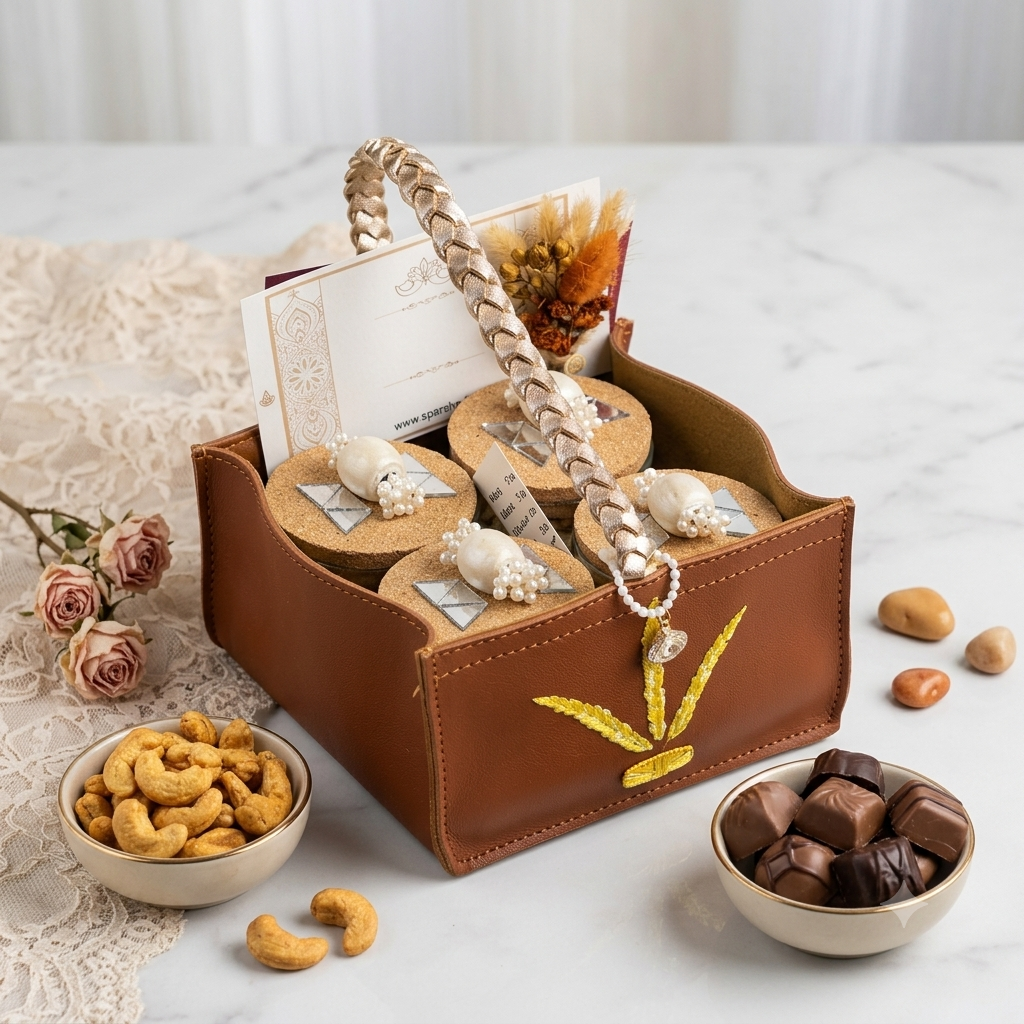 Leather Bag Hamper