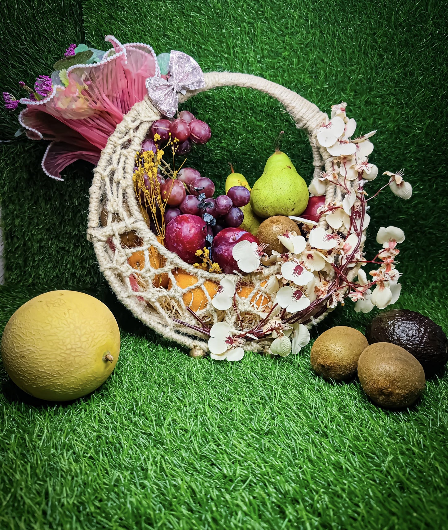 Bouquet Fruit Basket Hamper