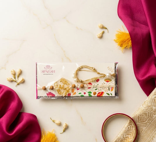 Bhaiya and Bhabhi Rakhi Set
