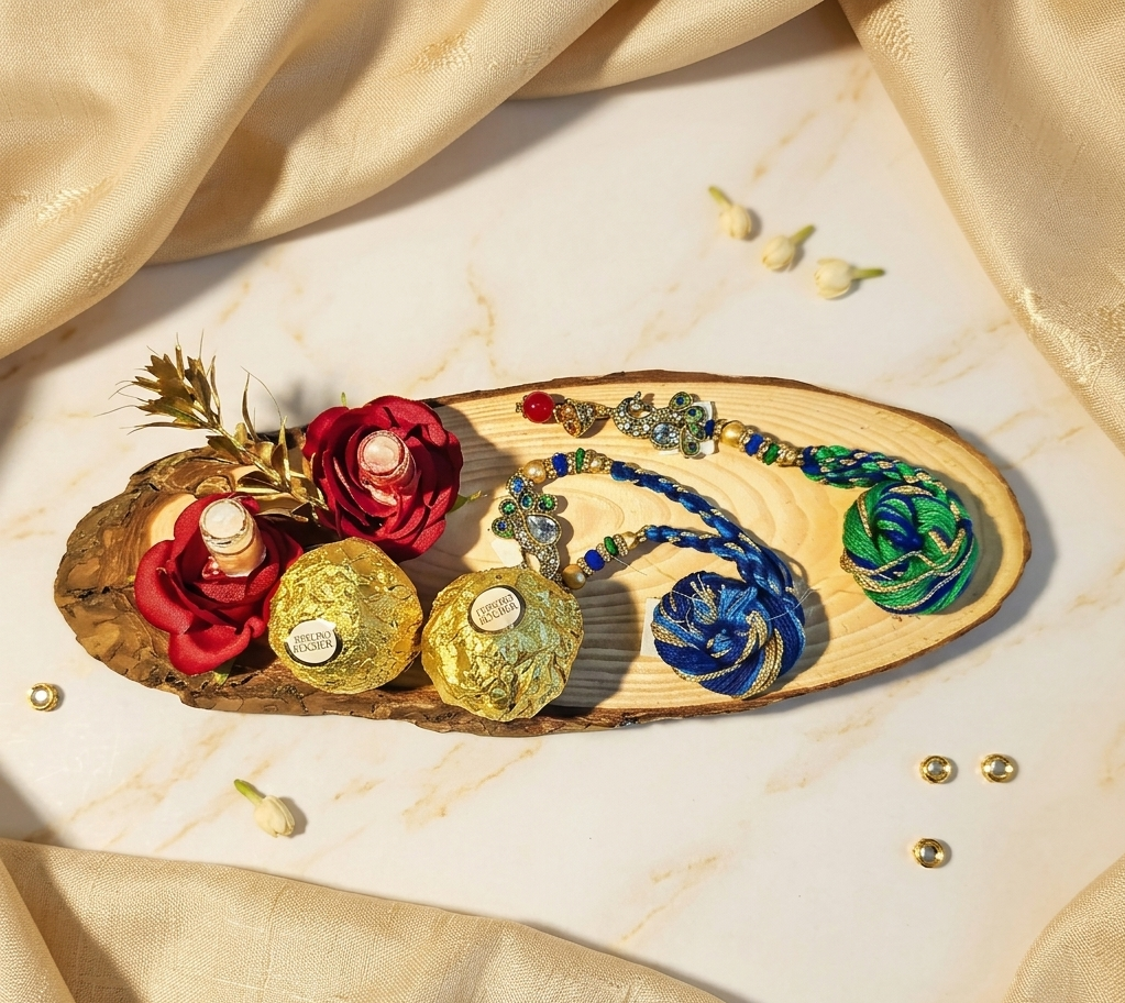 Bhaiya Bhabhi Rakhi Platter