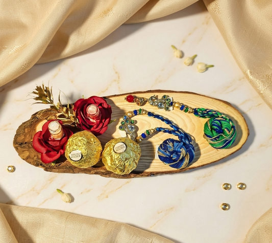 Bhaiya Bhabhi Rakhi Platter