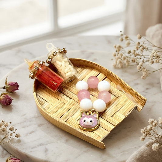 SPARSH Cute Charms Thakur Ji Rakhi Gift Set for Laddu Gopal