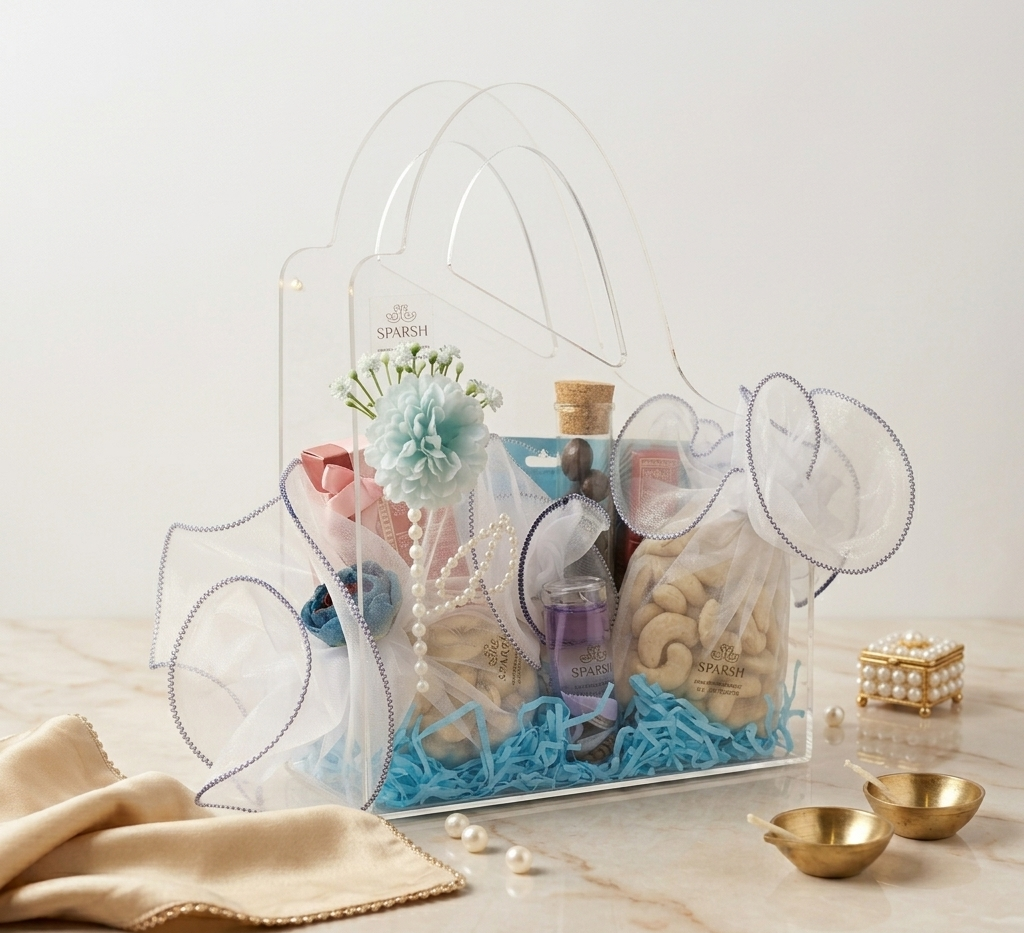 Acrylic Dry Fruits Hamper