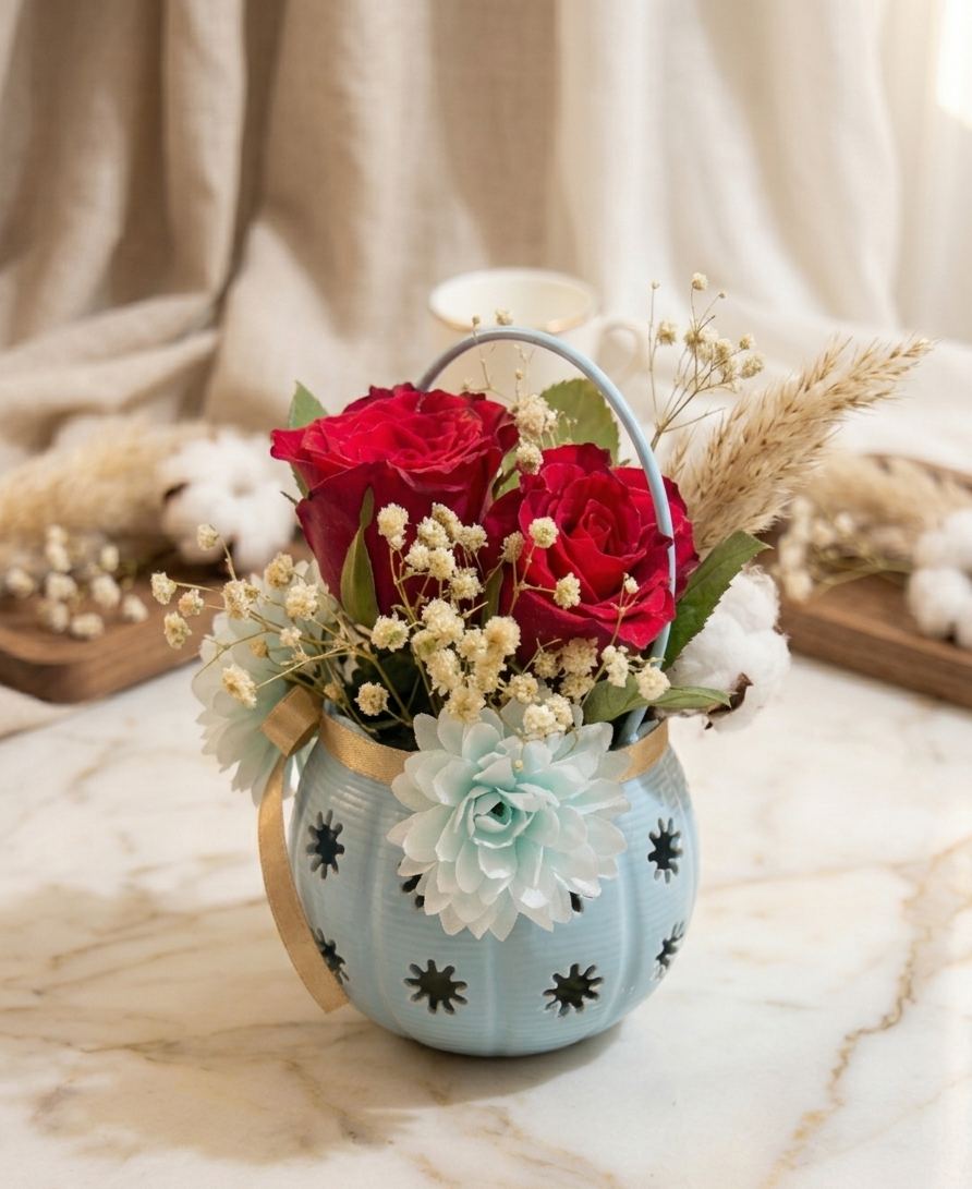 Cutout Pot Welcome Bouquet
