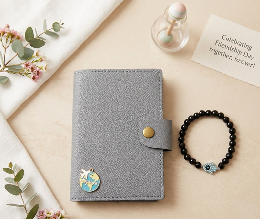 Friendship Band & Passport Cover Set