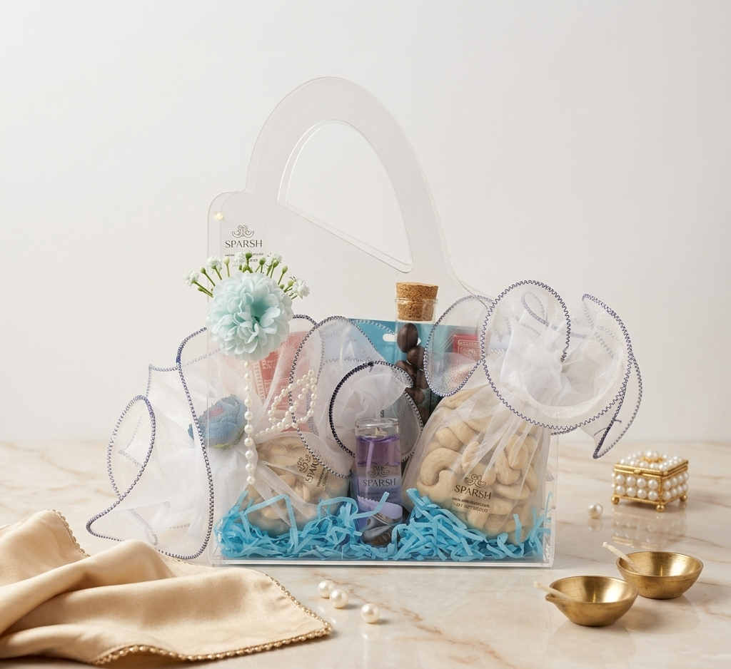 Acrylic Dry Fruits Hamper