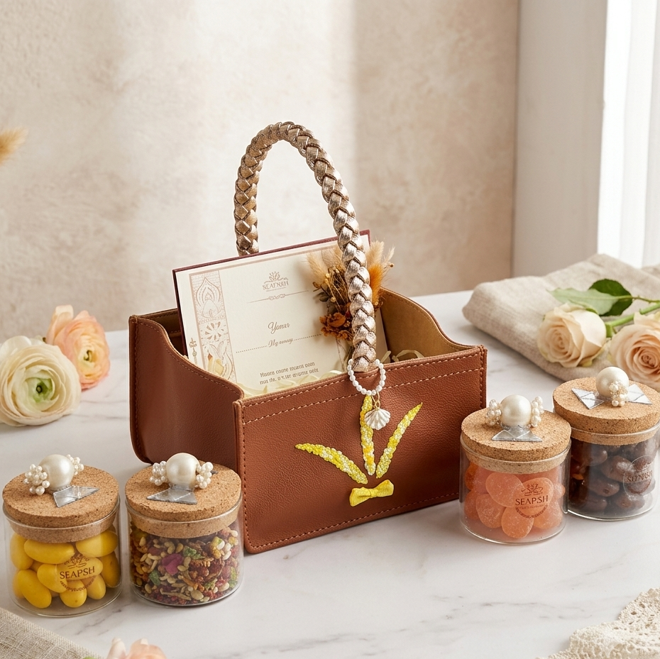 Leather Bag Hamper
