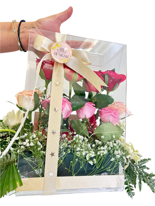 Forever Floral Showcase (Delivery Available in Agra Only)
