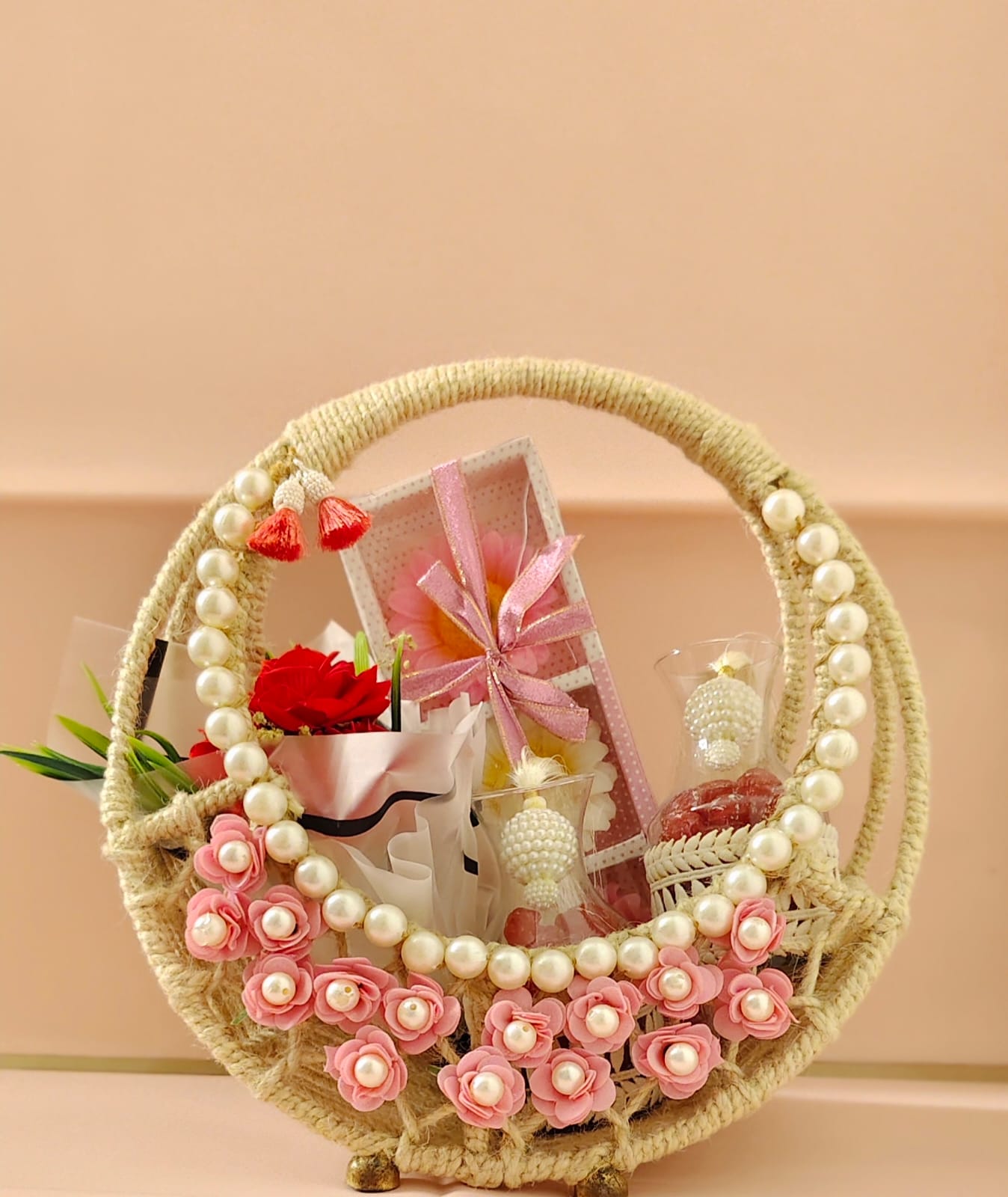 Fruity Floral Gift Hmaper Basket