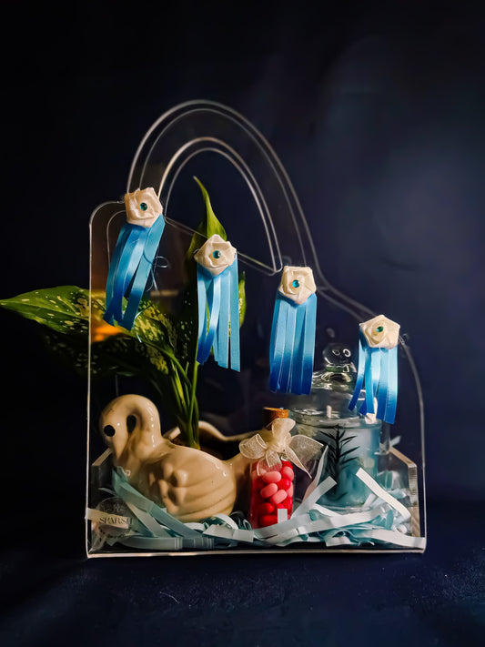 Aqua bloom Acrylic Base Gift set