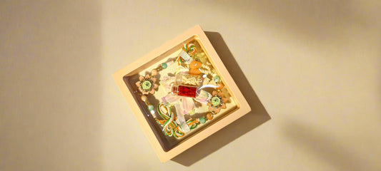 Buy Bhaiya Bhabhi Floral Rakhi Set Online – SPARSH Rakshabandhan 2025