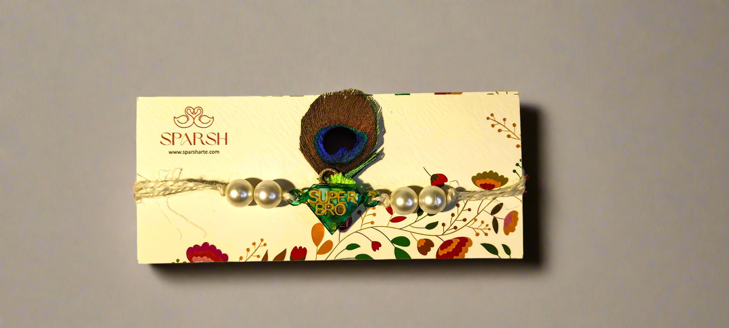 Morpankh Rakhi for Brother