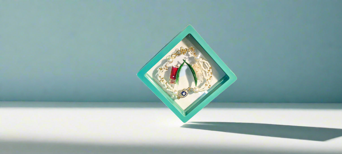 Evil Eye Pearl Rakhi