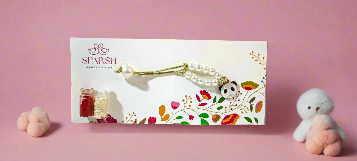 Cute Panda Rakhi for Kids