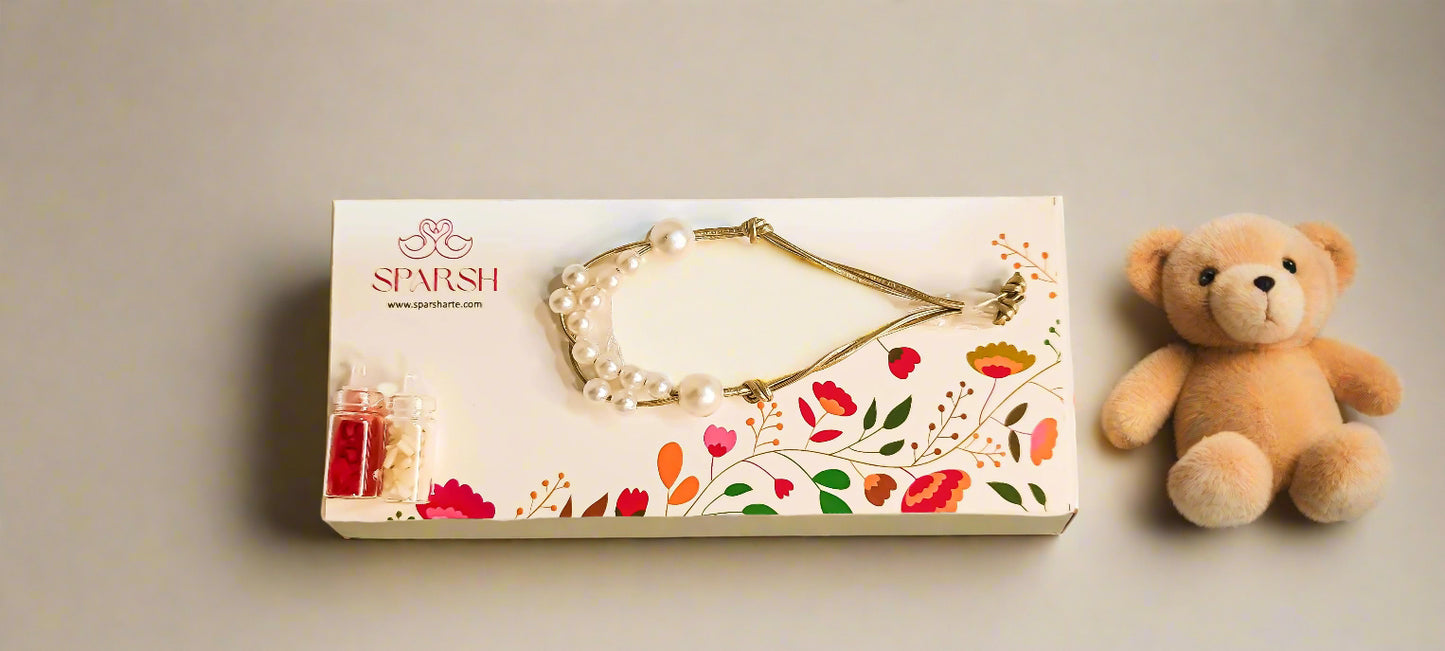 Soft Pearl Kids Rakhi Online
