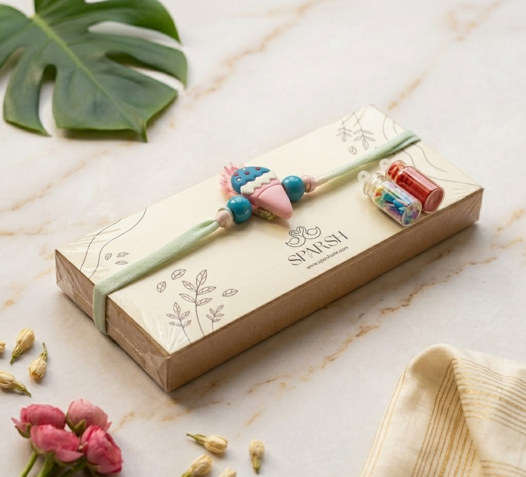 Soft Handmade Rakhi for Babies
